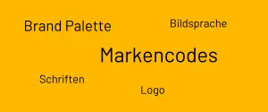Markencodes Bestandteile Brand Palette